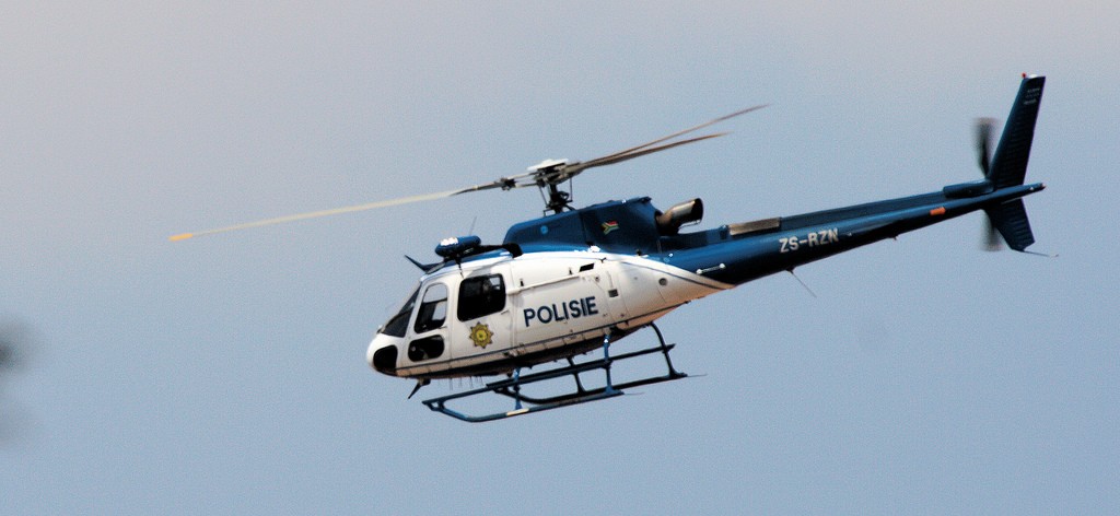 police helicopter