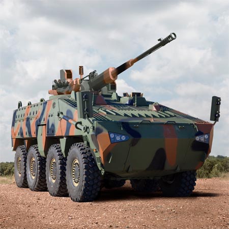 Mbombe 8 for global defence market